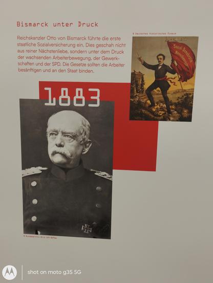 Ein Bild von einer Infotafel der Austellung